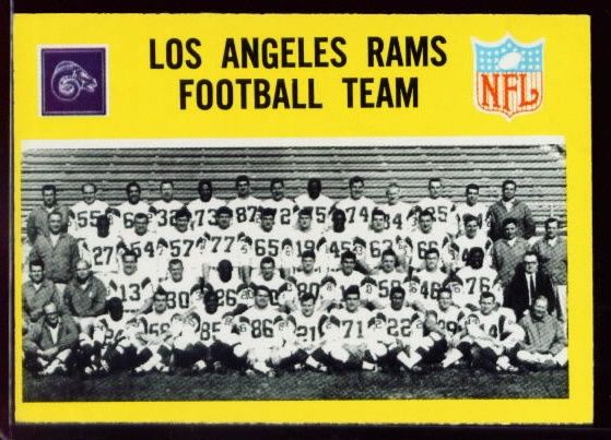 85 Rams Team Card